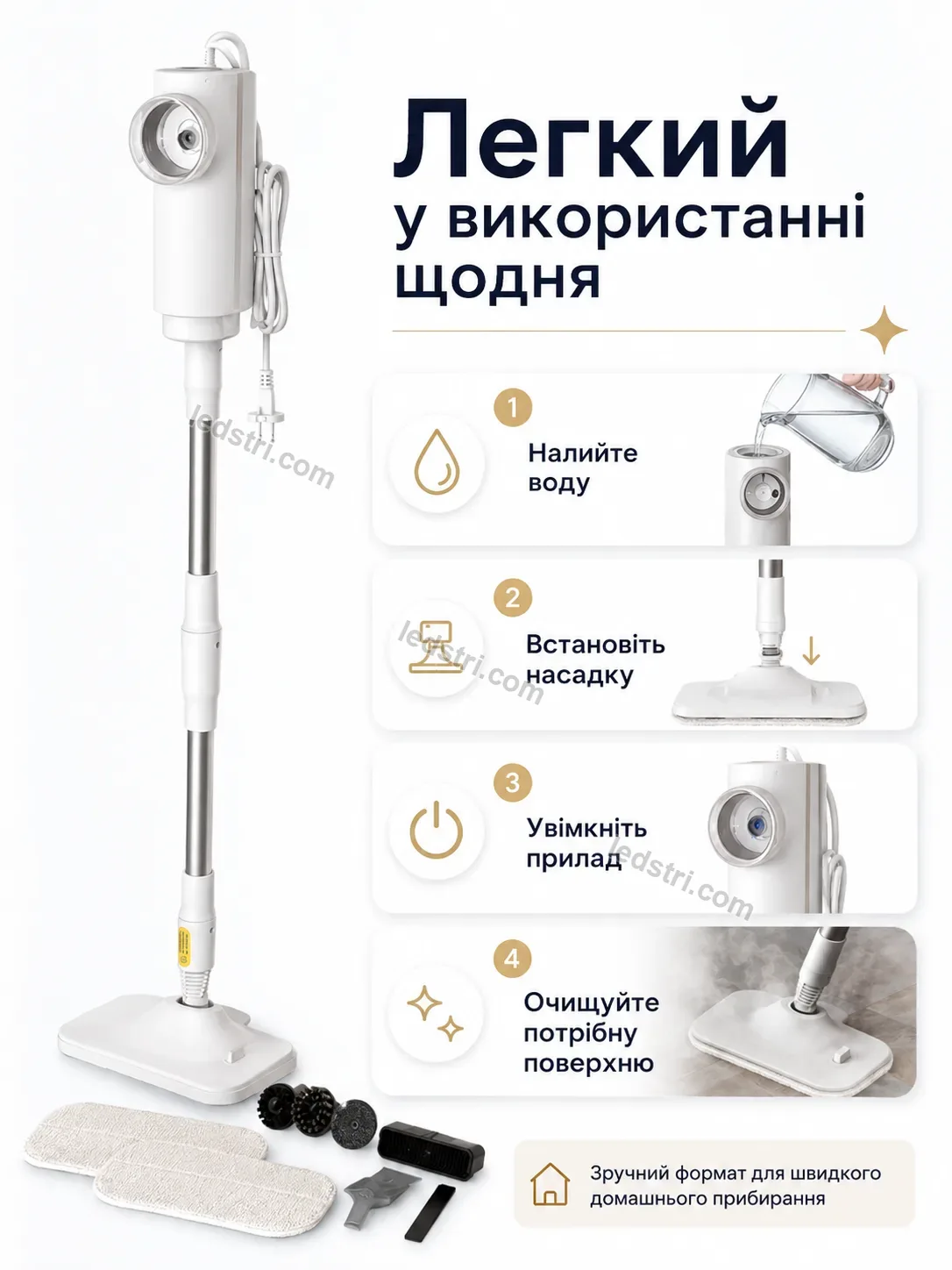 ✨ Пароочисник Milo Home Calm - фото