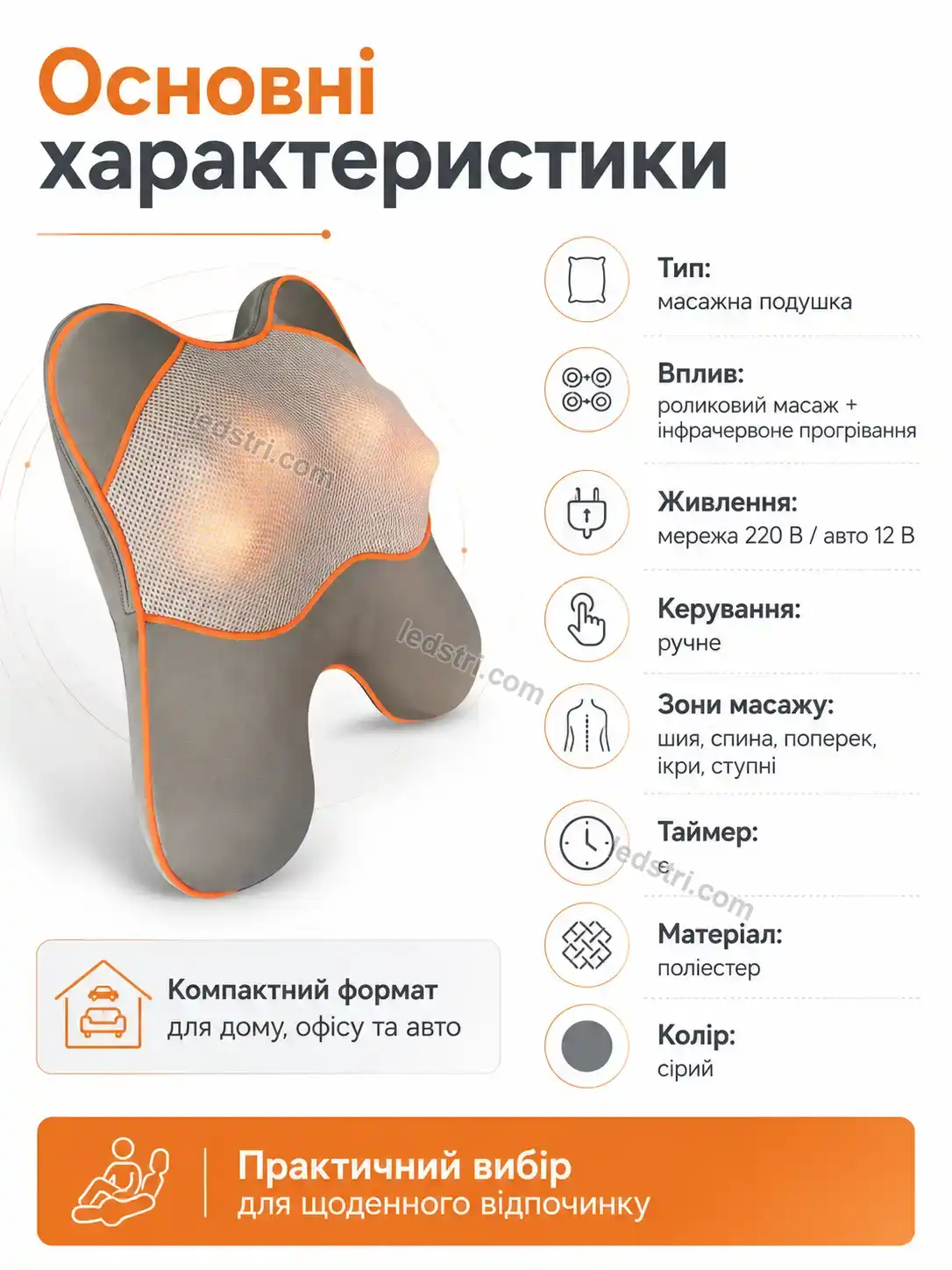 ✨ Подушка Rondo Care Calm - використання