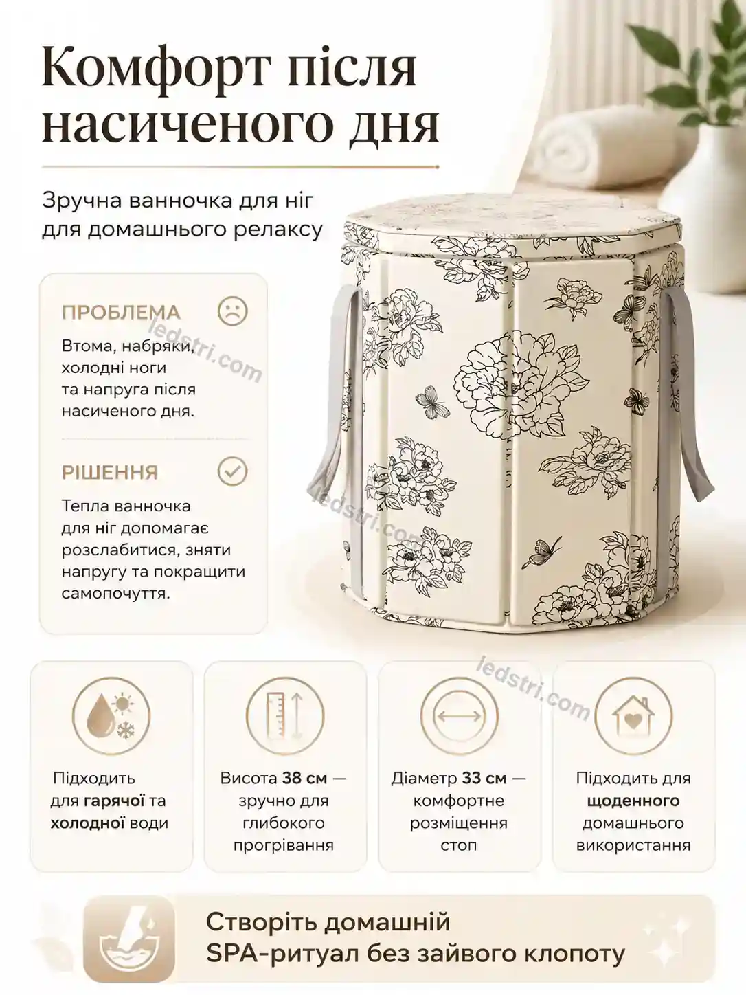 ✨ Ванна спа ванна для Rondo Fresh Soft - деталі