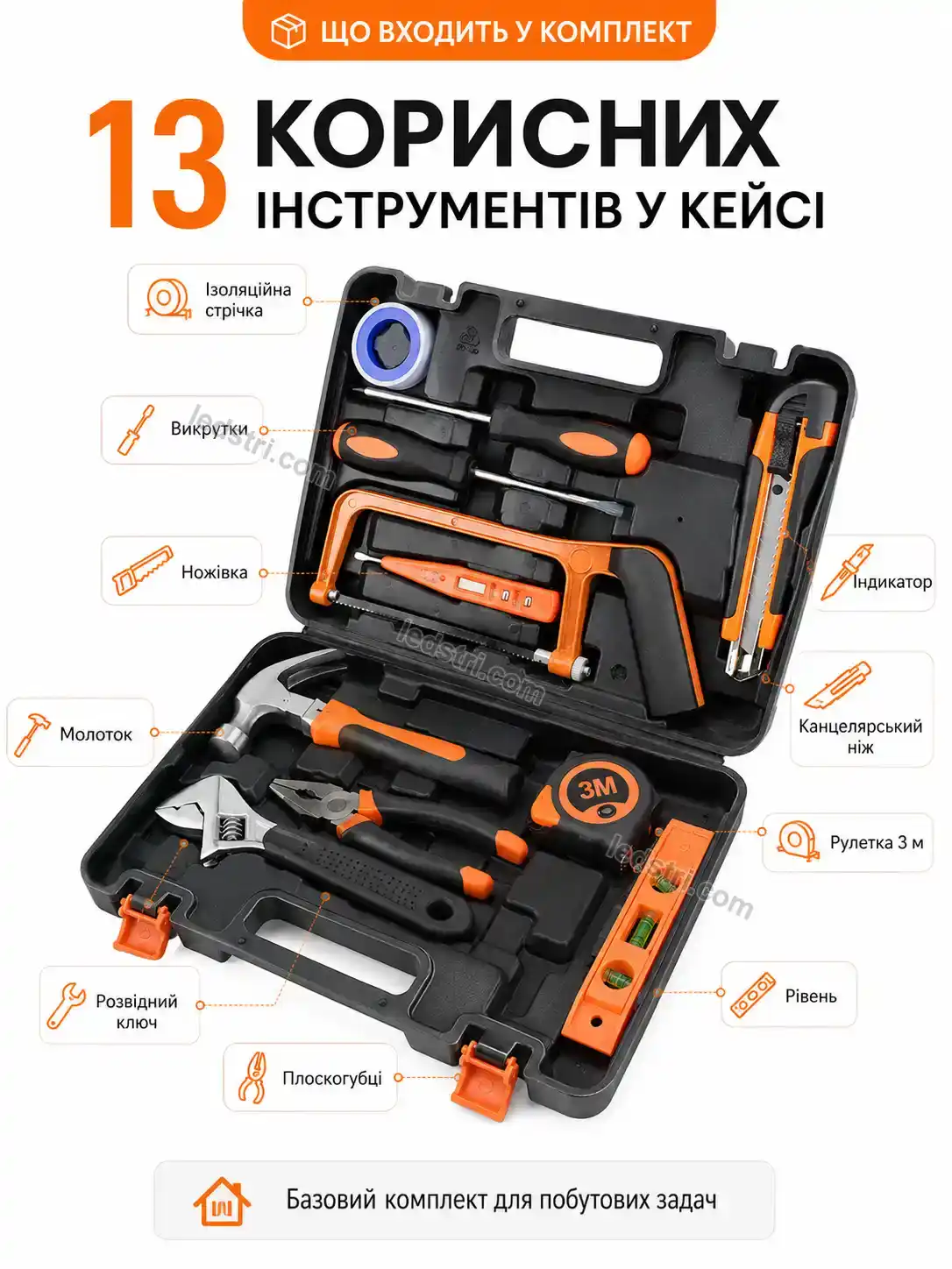 🔧 Набір інструментів Lumo Wave Urban