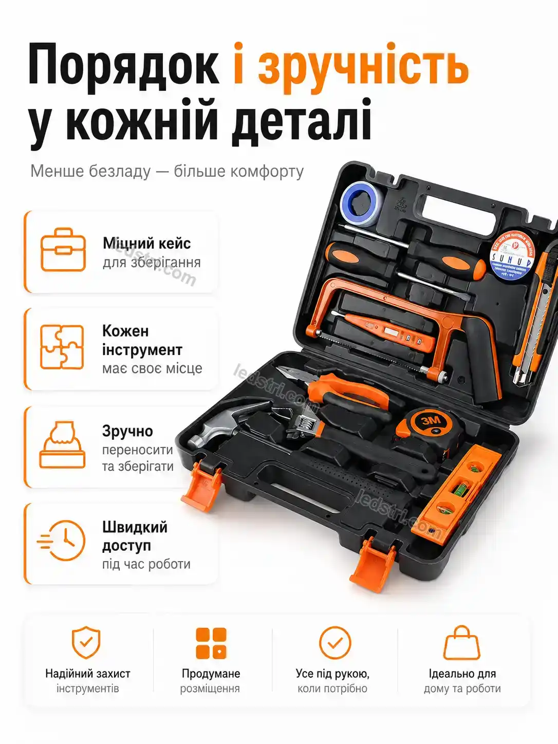 🔧 Набір інструментів Lumo Wave Urban - використання