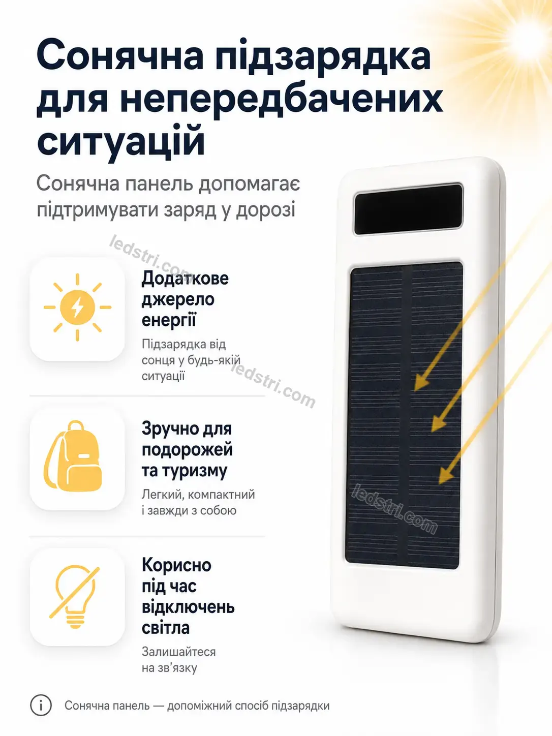 ✨ 30000 з швидкою зарядкою Lumo Plus Bright - деталі