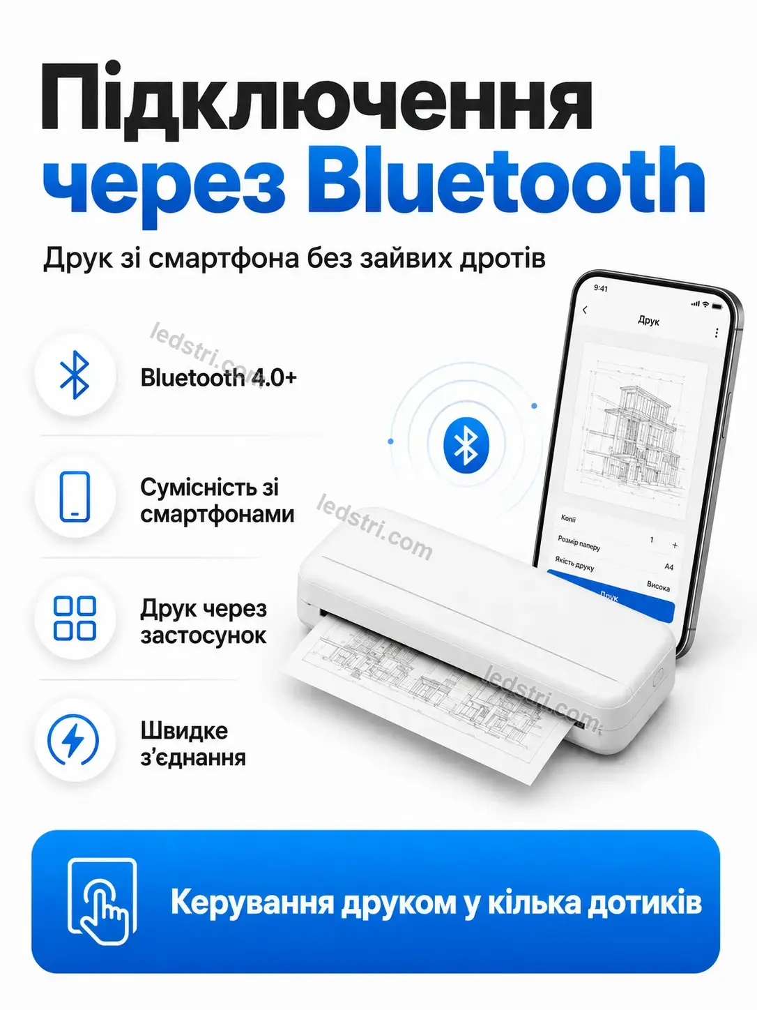 ✨ ️ термопринтер для друку документів, стікерів і наліпок Faino Fresh Calm - використання