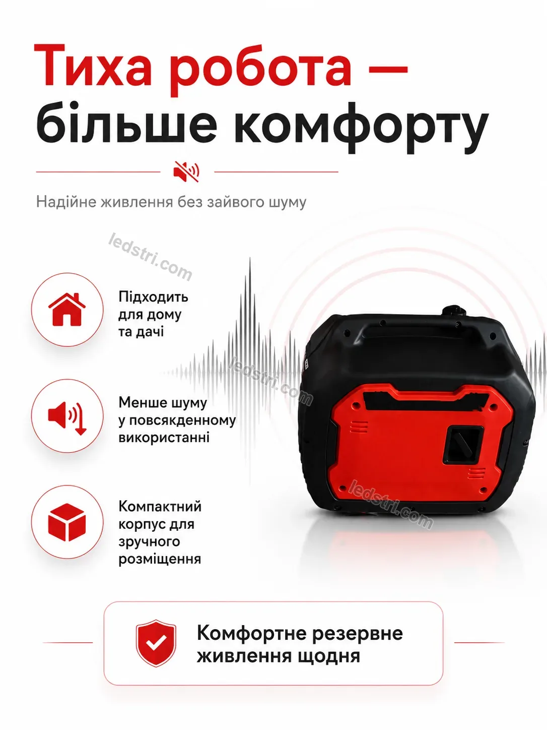✨ ⚡ інверторний генератор 3300 вт Pulse Fresh Bright - використання