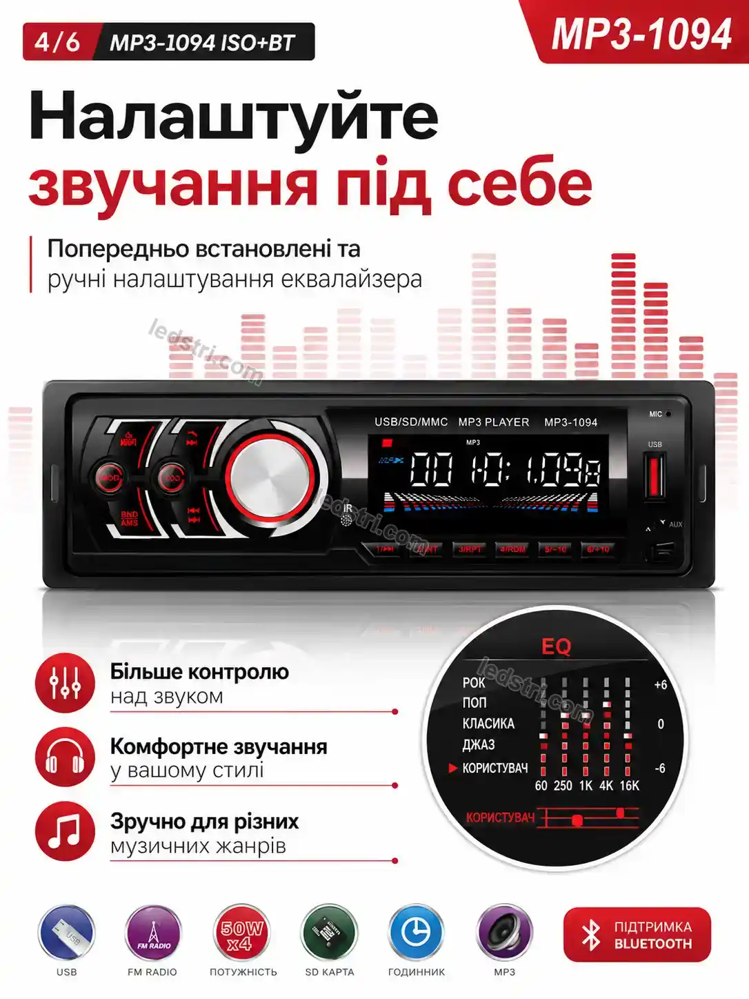 ✨ Автомагнітола з екраном Terra Lite Kind - використання