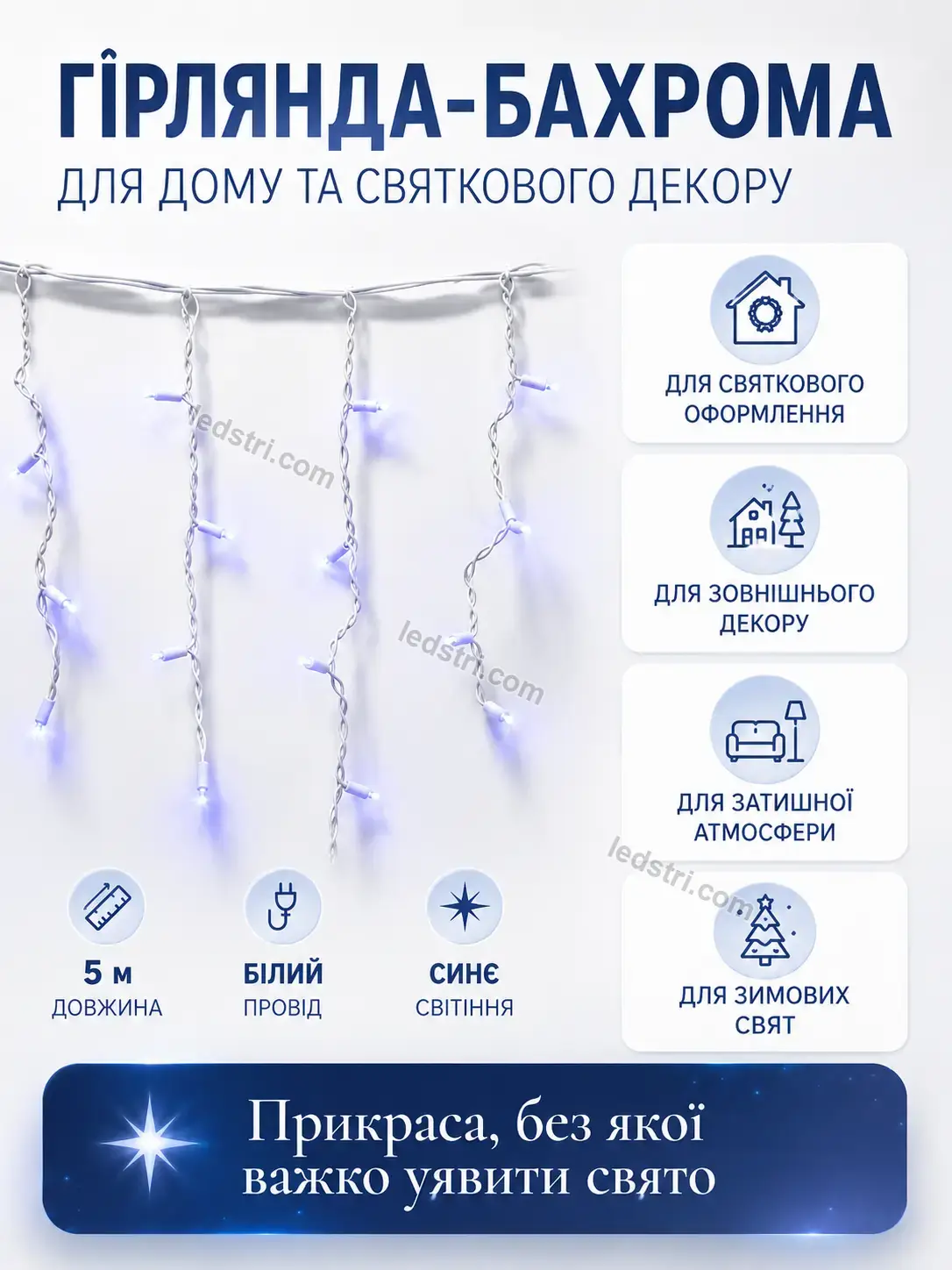 ✨ Гірлянда Nordi Care Urban - деталі