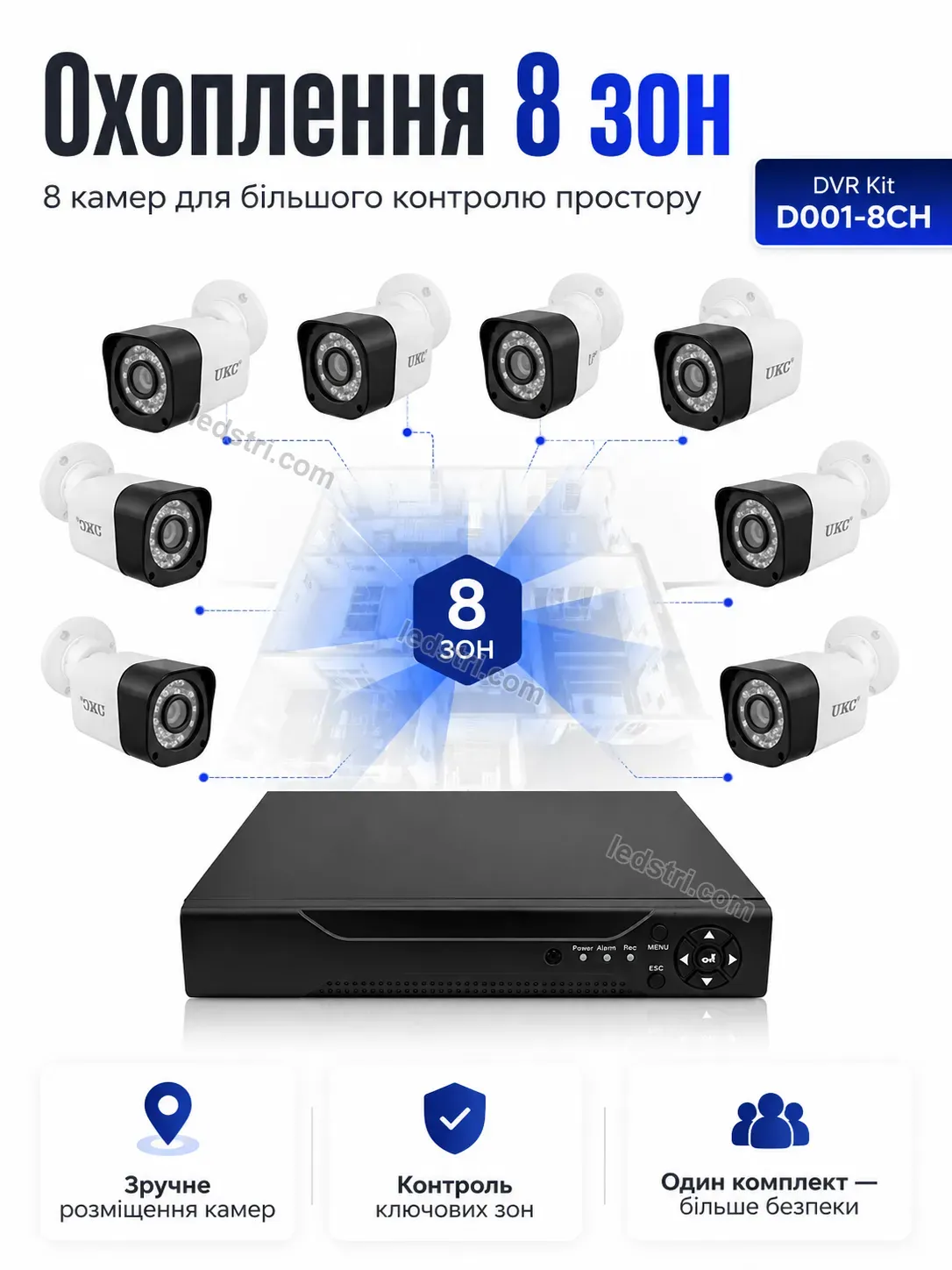 ✨ Комплект відеоспостереження Brisk Go Calm