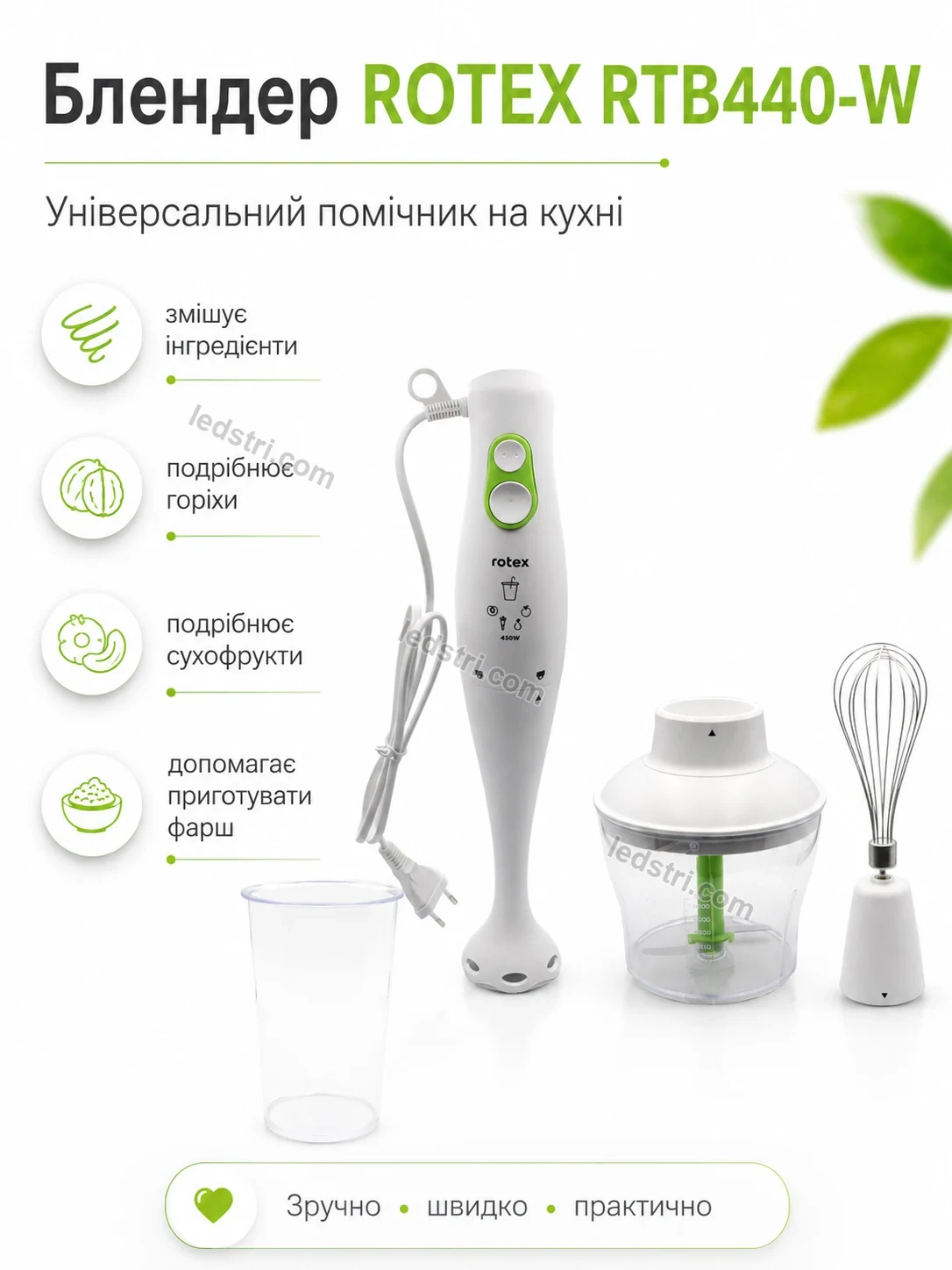 ✨ Блендер Brisk Plus Soft