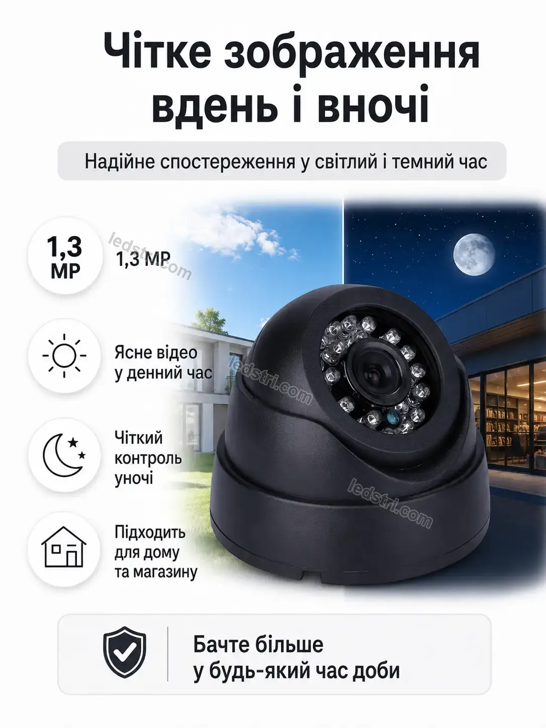📷 Камера відеоспостереження Spark Glow Bright - деталі
