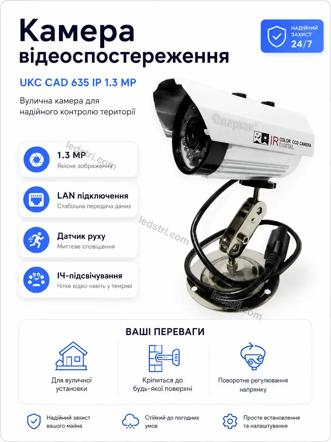 📷 Камера відеоспостереження Spark Lite Soft