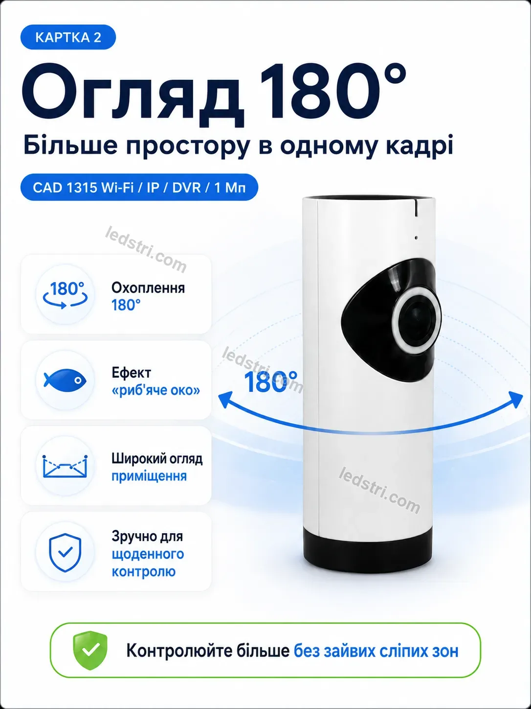 📷 Камера відеоспостереження Nordi Plus Soft