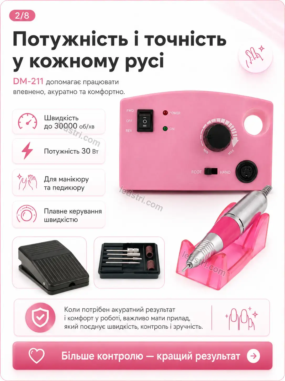 ✨ Фрезер для манікюру Milo Wave Urban