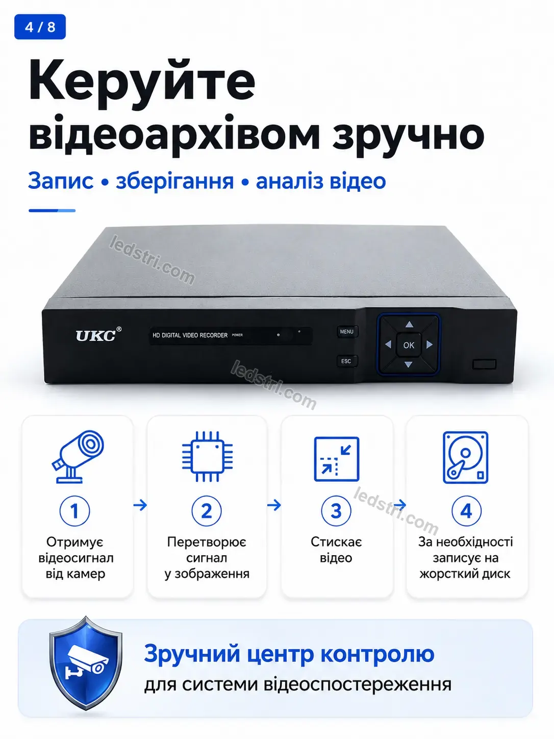 🚗 Реєстратор відеоспостереження Lumo Care Calm - використання