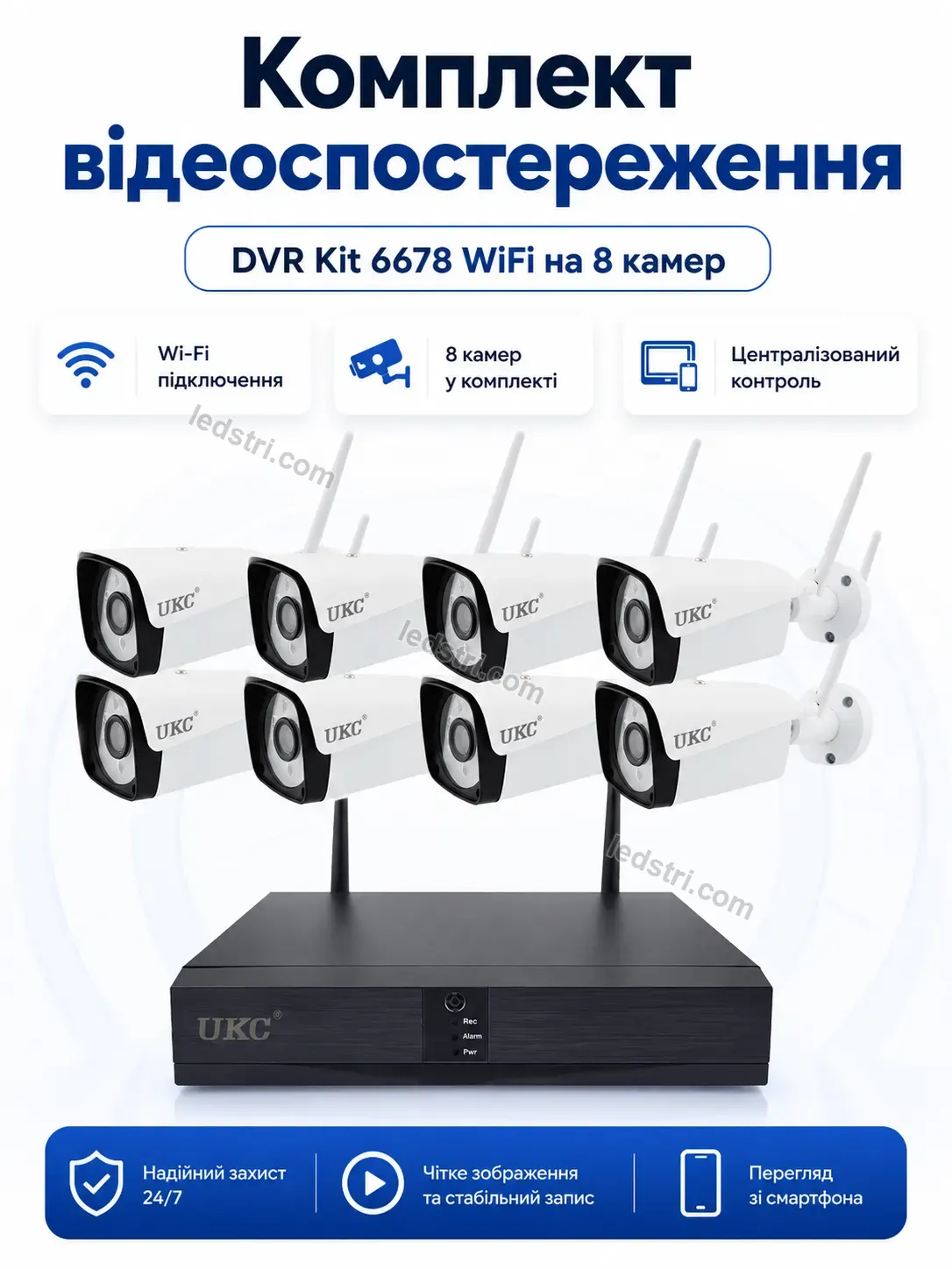 ✨ Комплект відеоспостереження Vento Fresh Calm