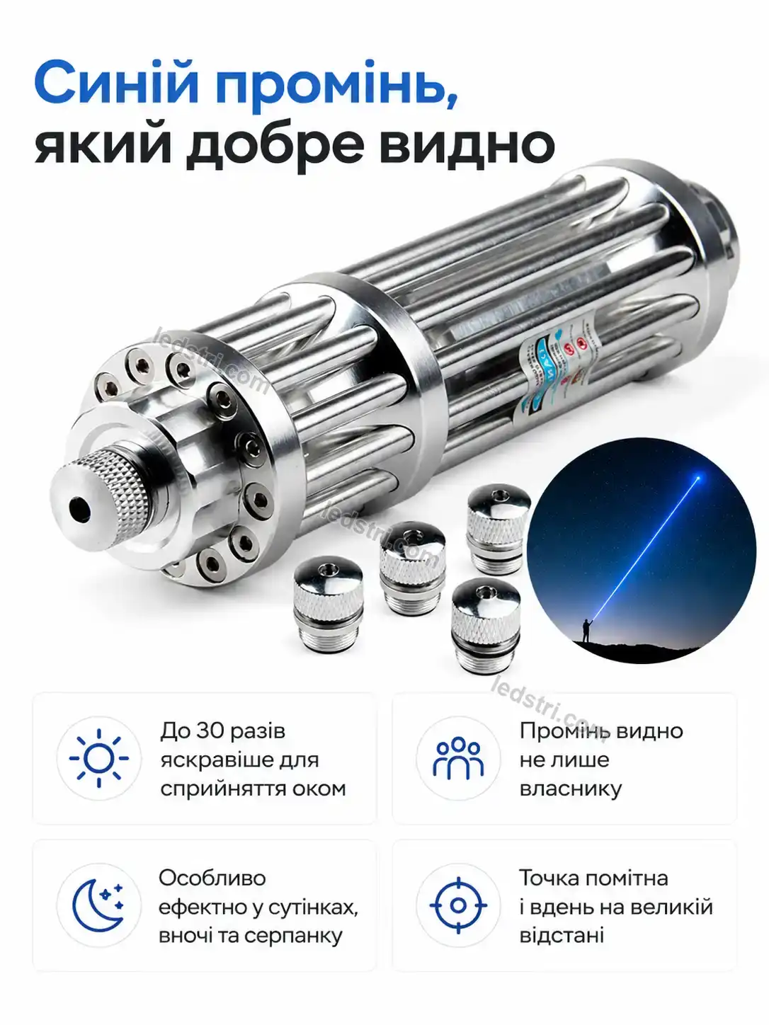 ✨ Лазерна указка Vento Care Bright