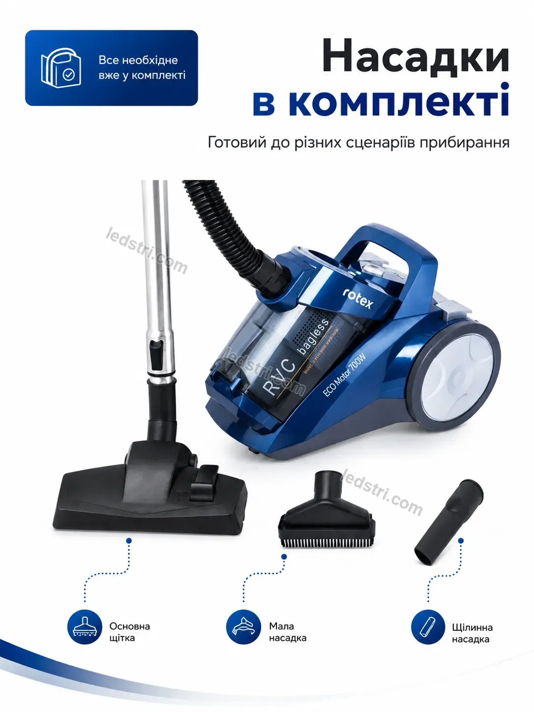 🧹 Пилосос Brisk Mini Calm - використання