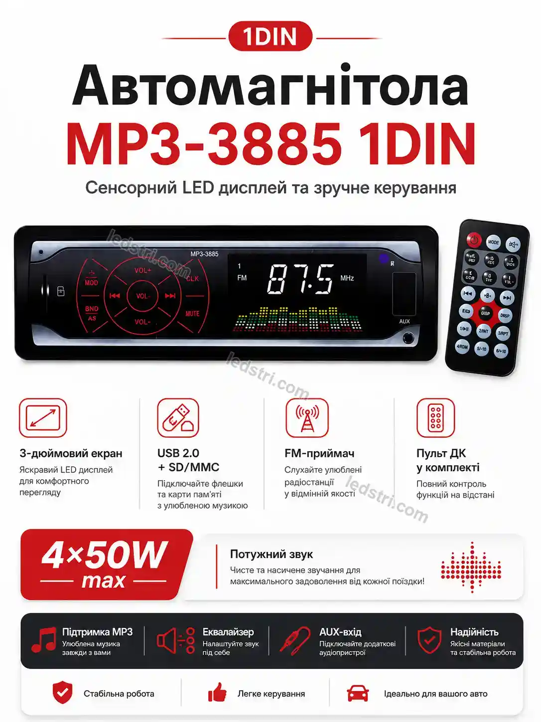 ✨ Автомагнітола з екраном Rondo Mini Kind