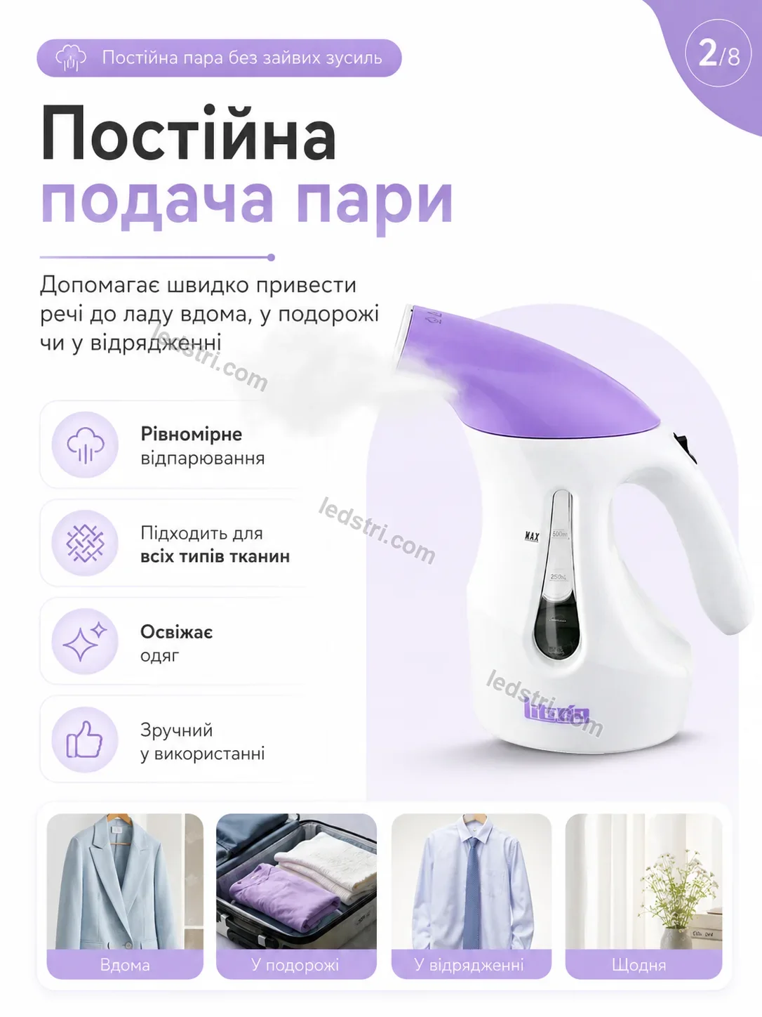 ✨ Відпарювач Milo Plus Urban