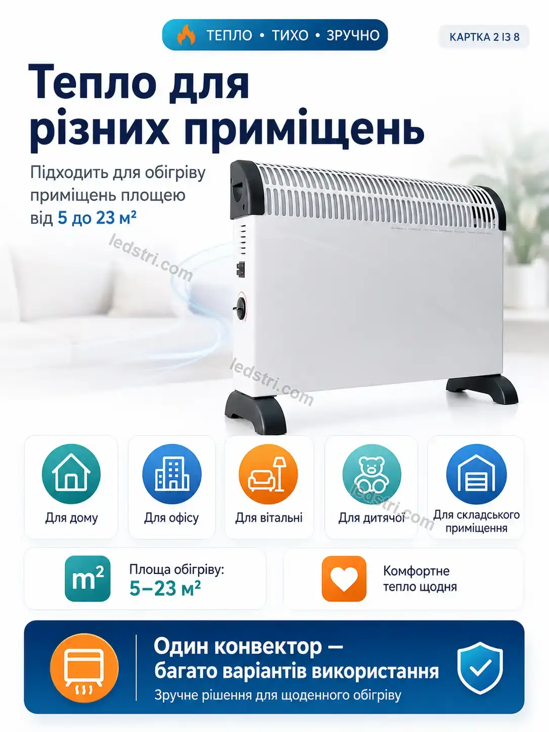 ✨ Конвектор Rondo Home Soft