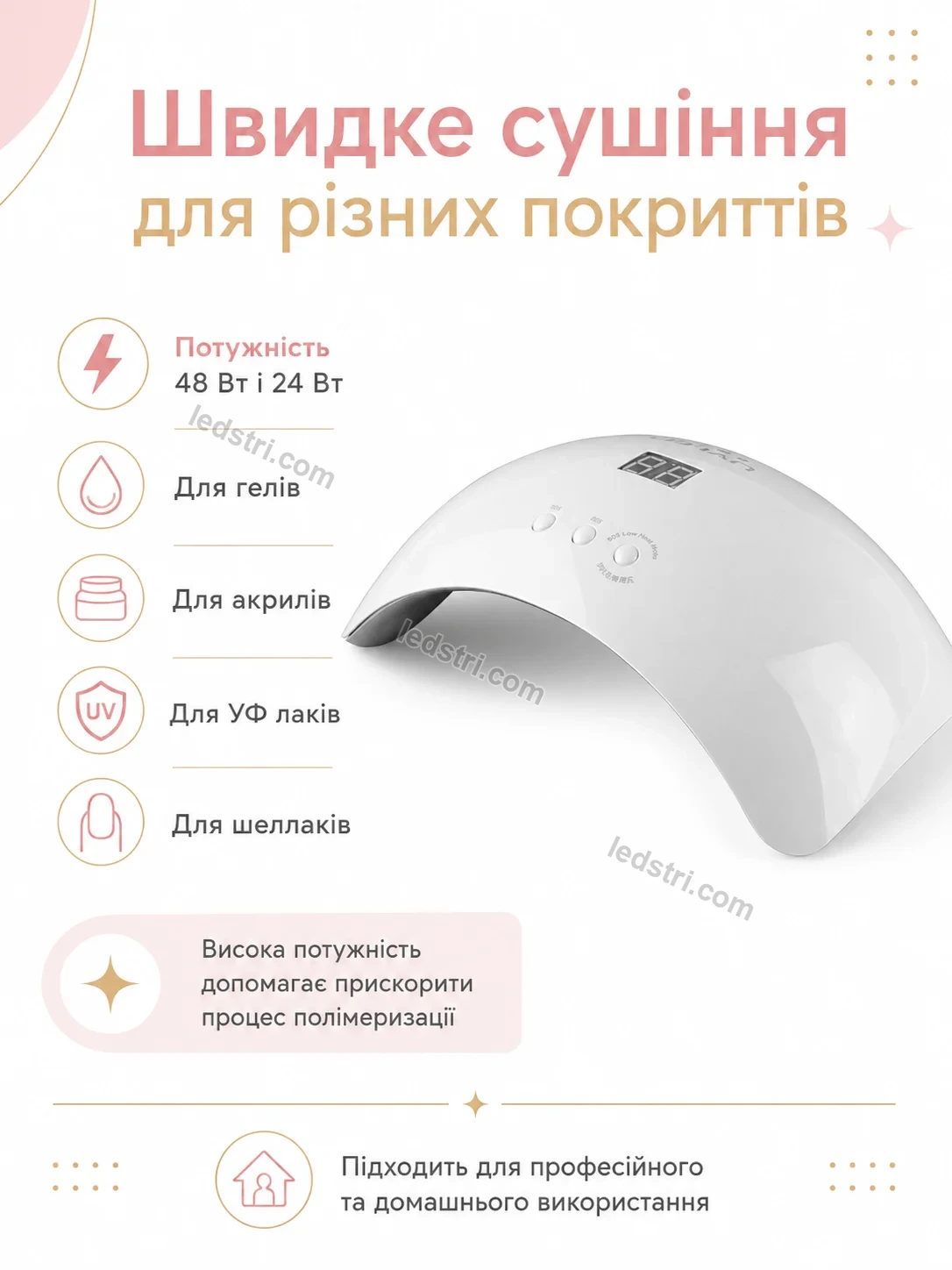 ✨ Сушарка для нігтів Pulse Home Urban