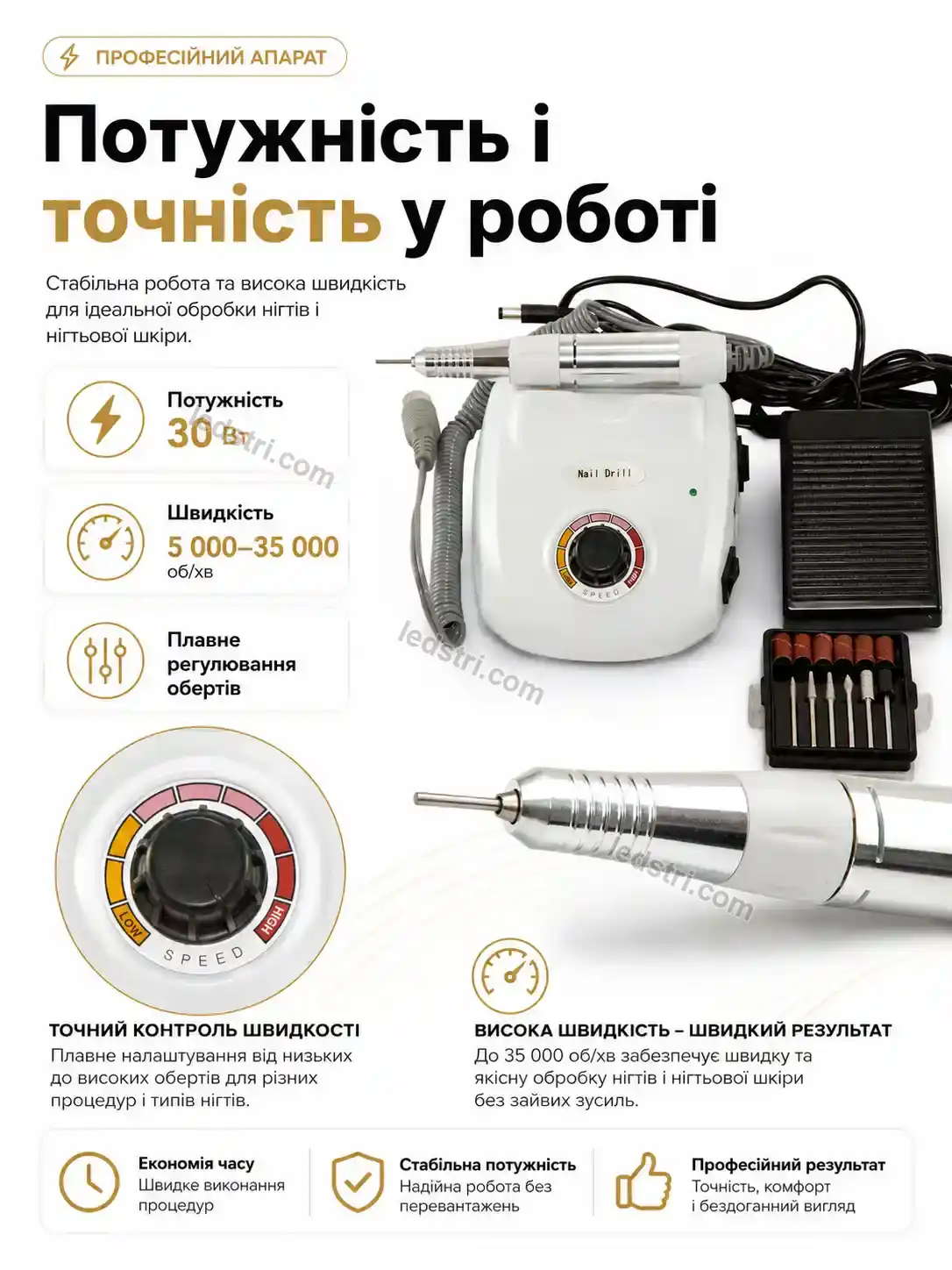 ✨ Фрезер для манікюру Nordi Easy Urban