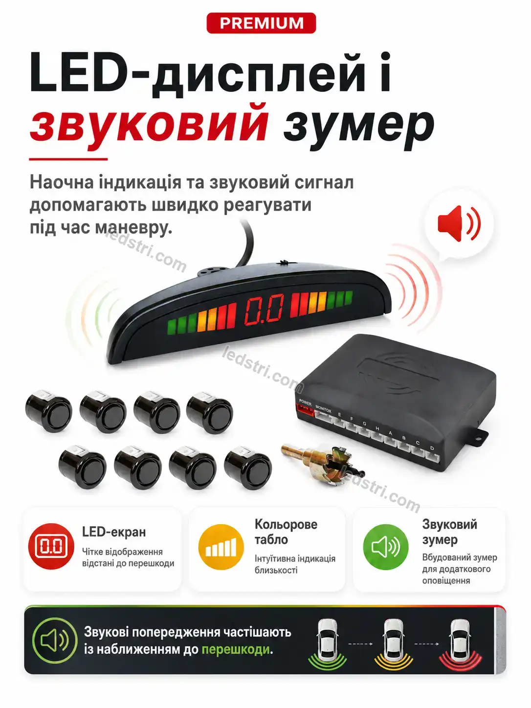 ✨ Парктронік Lumo Lite Kind - деталі