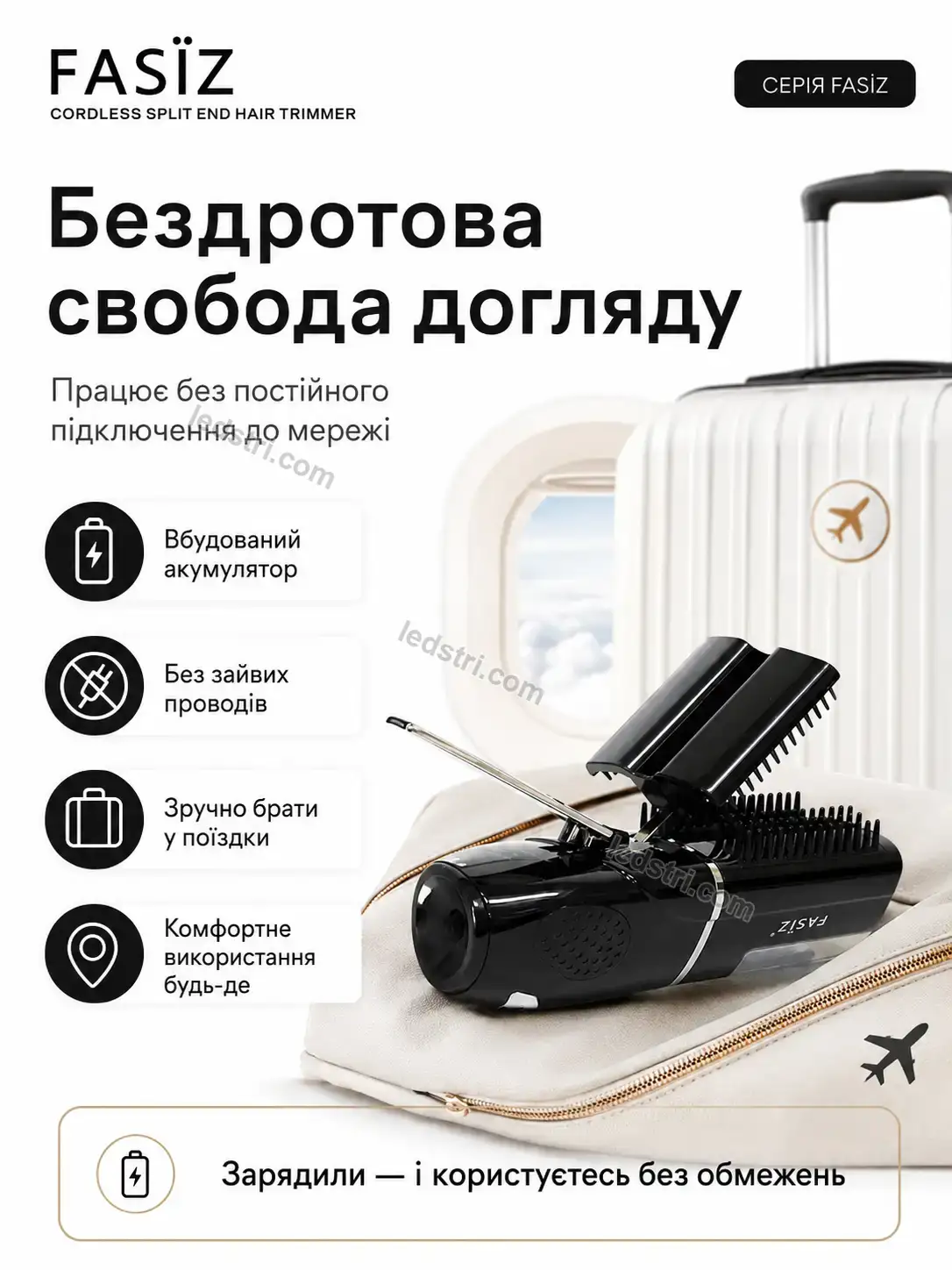 💵 Машинка для волоссяся Brisk Easy Urban - використання
