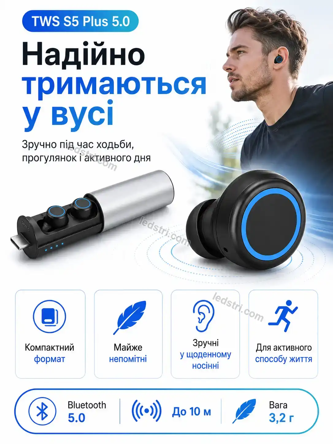 ✨ Стерео гарнітура Spark Fresh Urban