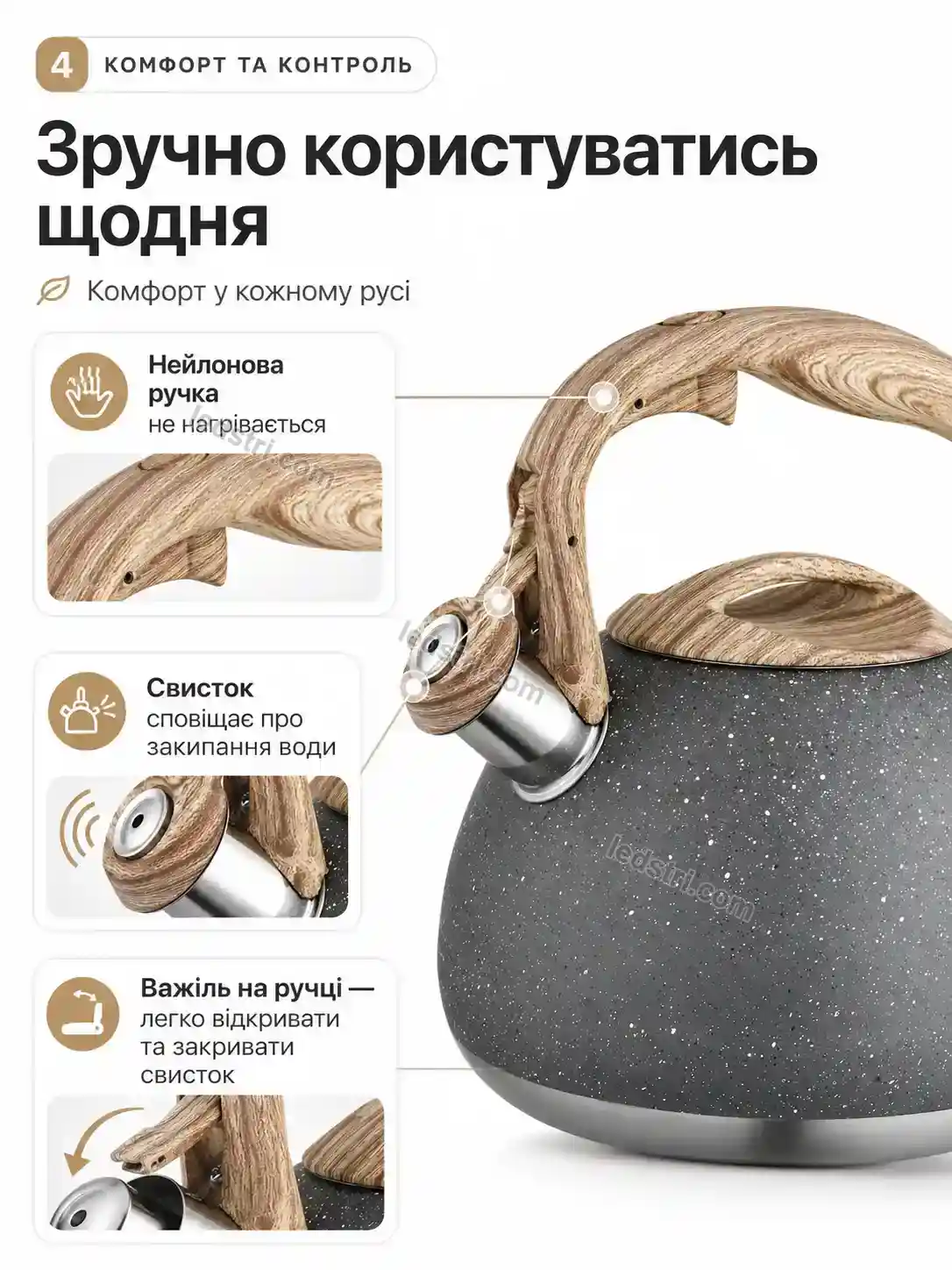 ✨ Електрочайник Milo Care Kind - використання