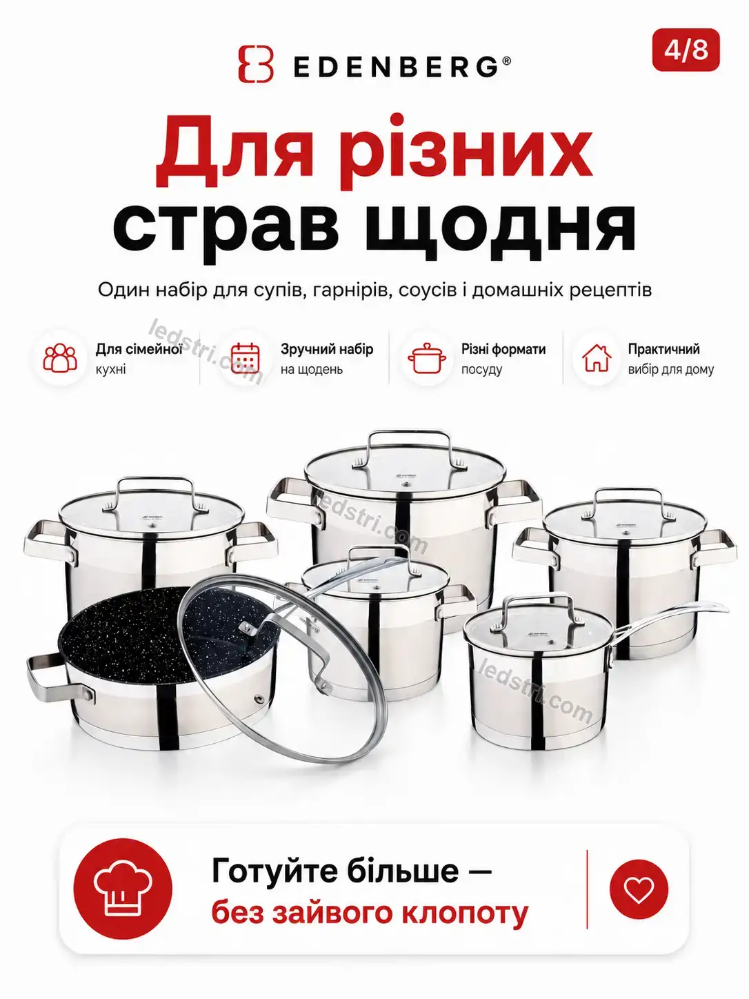 ✨ Набір посуду Brisk Plus Calm - використання