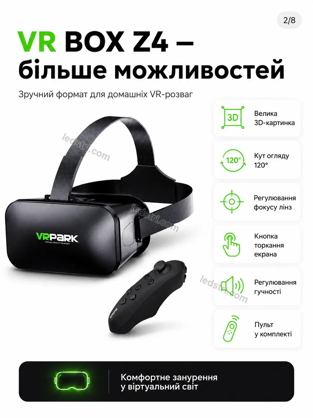 ✨ Окуляри віртуальної реальності Faino Wave Kind