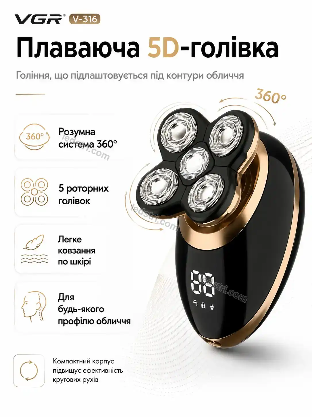 ✨ Електробритва Lumo Home Urban