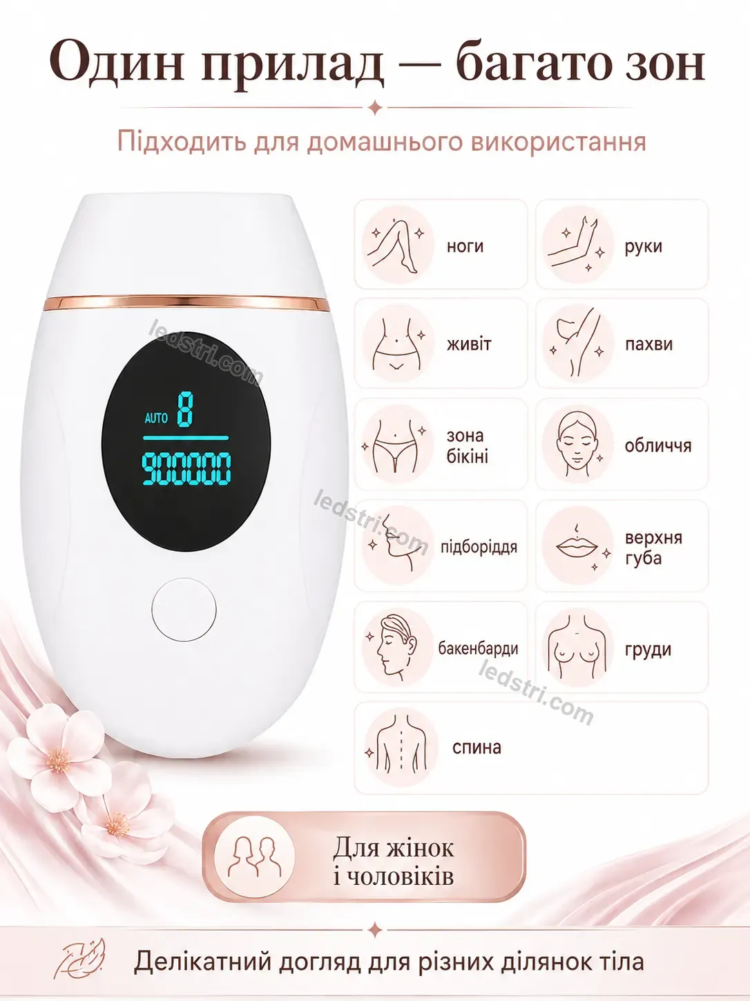 ✨ Епілятор лазерний Brisk Mini Soft