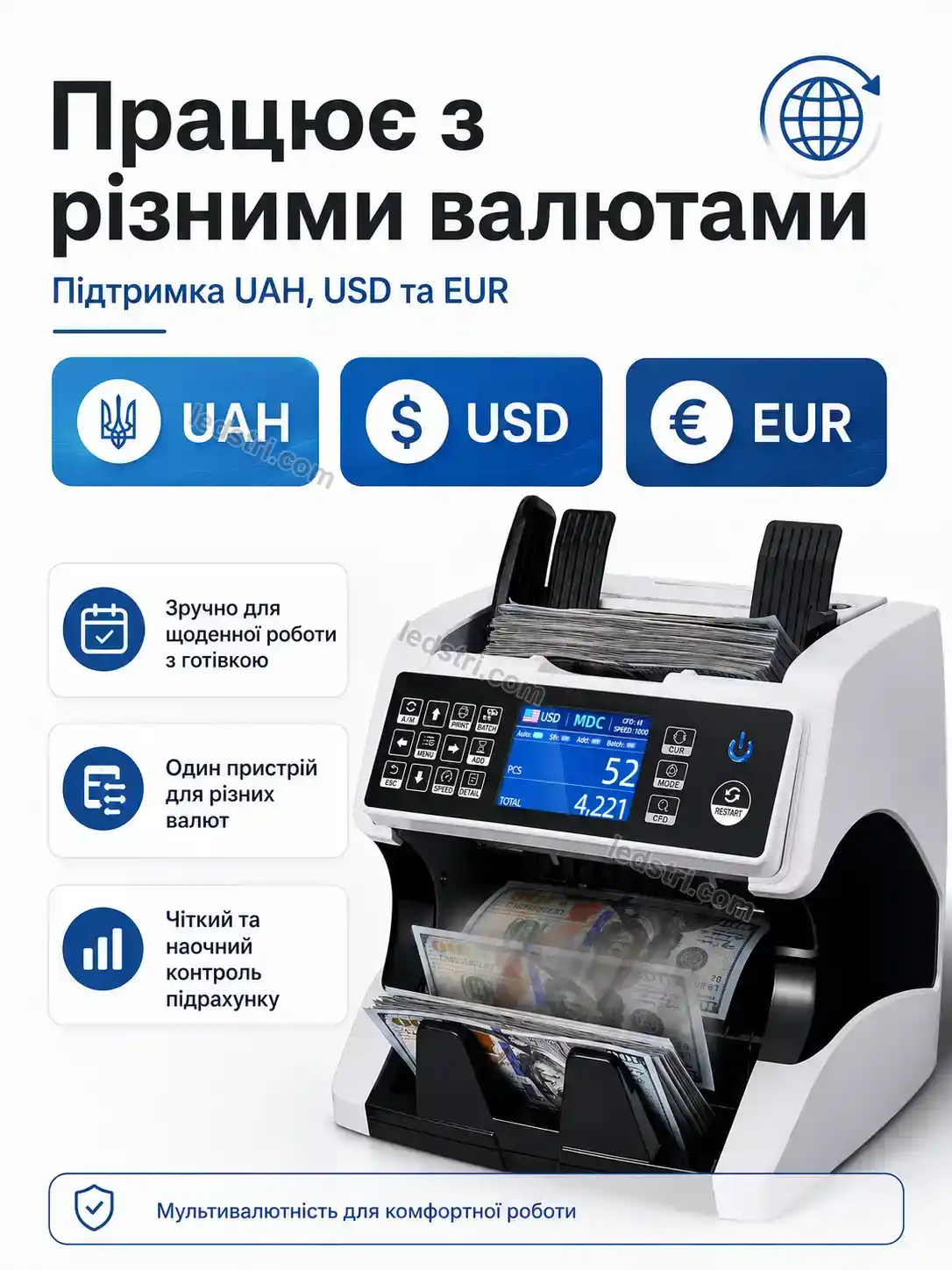 💵 Рахункова машинка Lumo Lite Calm - деталі
