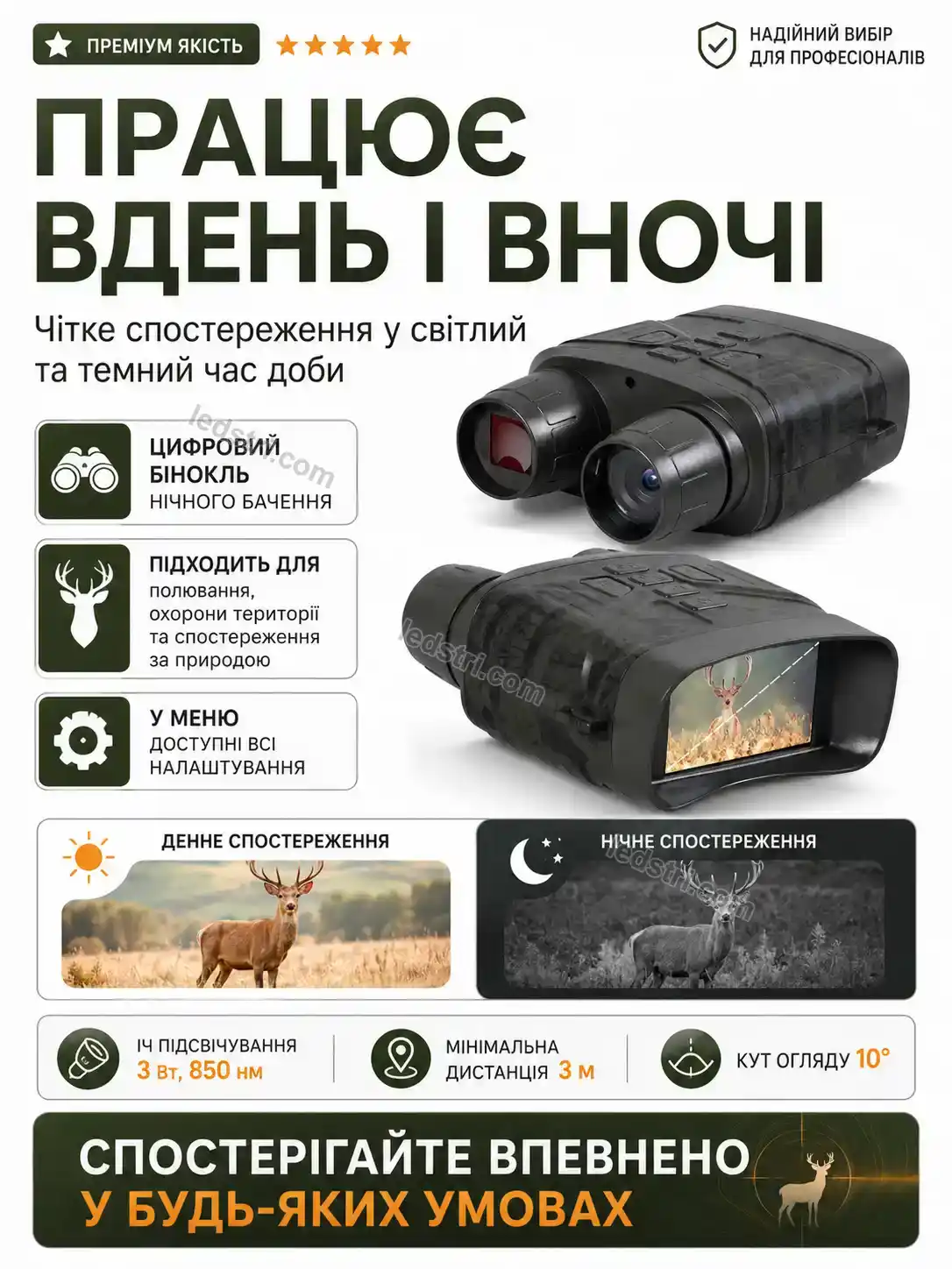 ✨ Бінокль нічного бачення Vento Home Calm