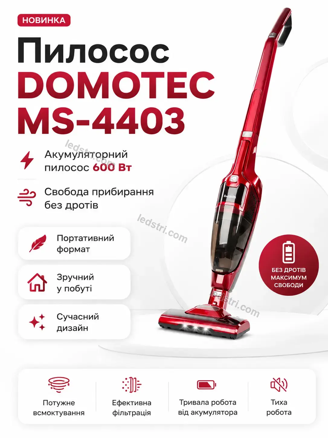 🧹 Пилосос Vento Care Calm