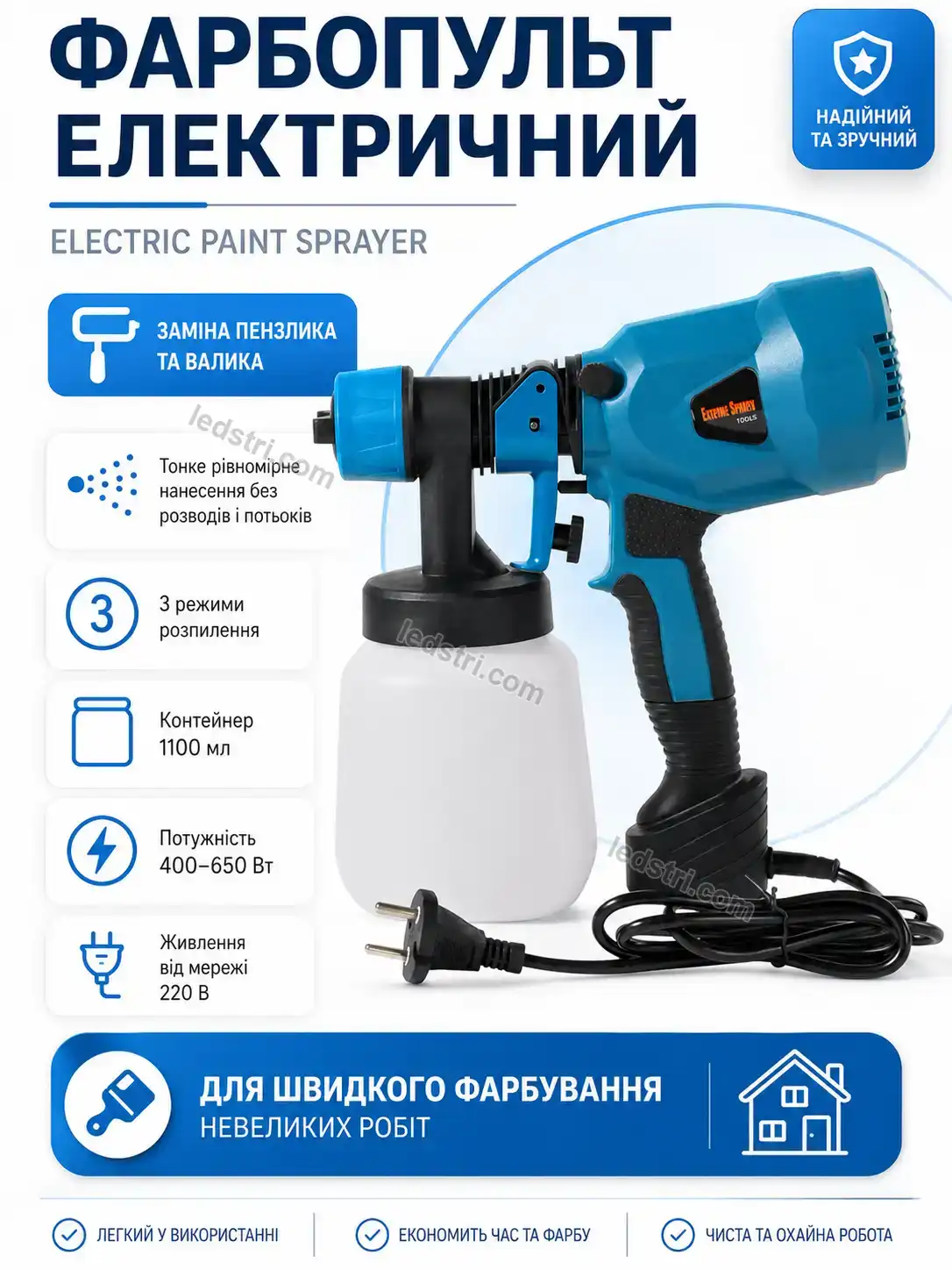 ✨ Фарбопульт електричний Vento Go Urban