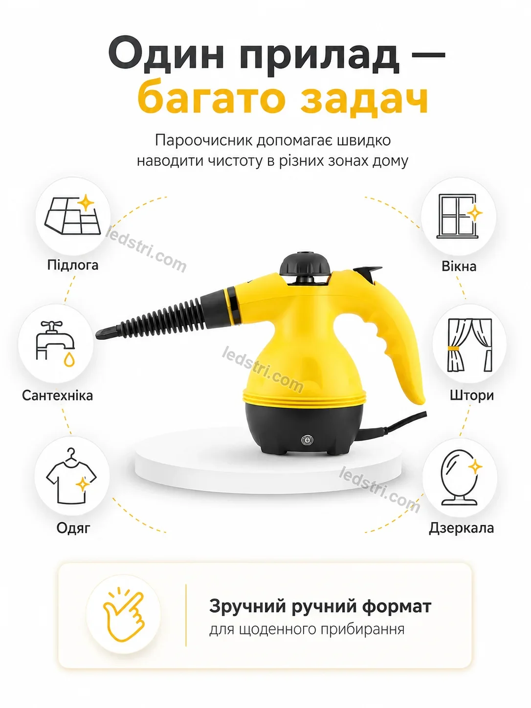 ✨ Пароочисник Spark Go Urban