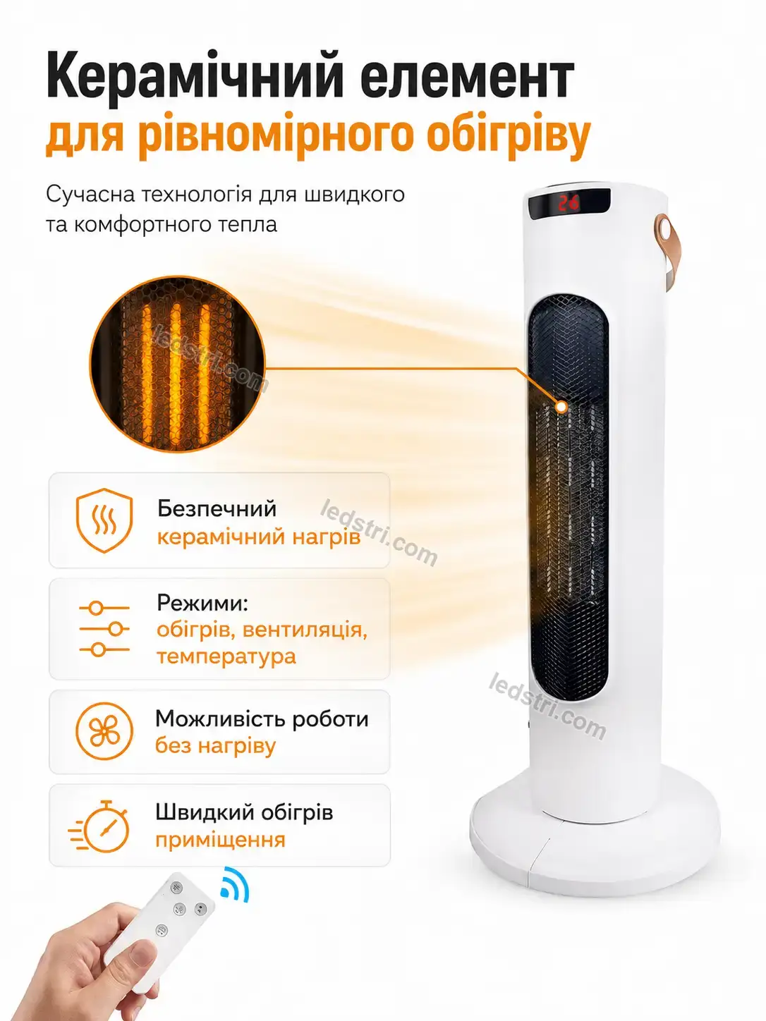 🔥 Обігрівач Terra Lite Soft - використання