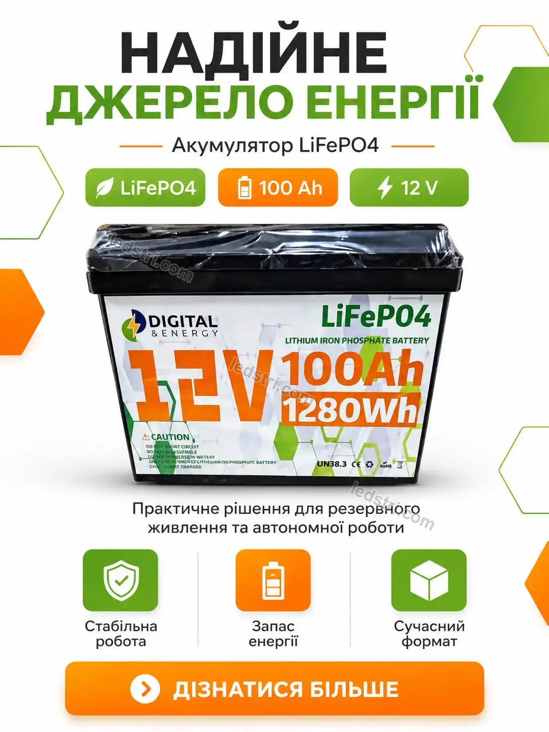 🔋 Акумулятор Brisk Fresh Calm