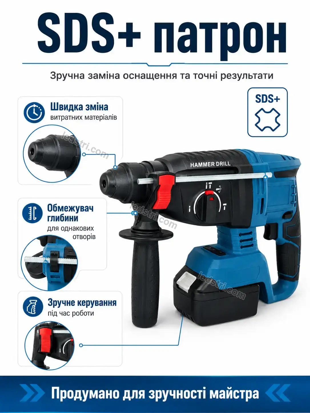 ✨ Перфоратор Nordi Go Bright - використання