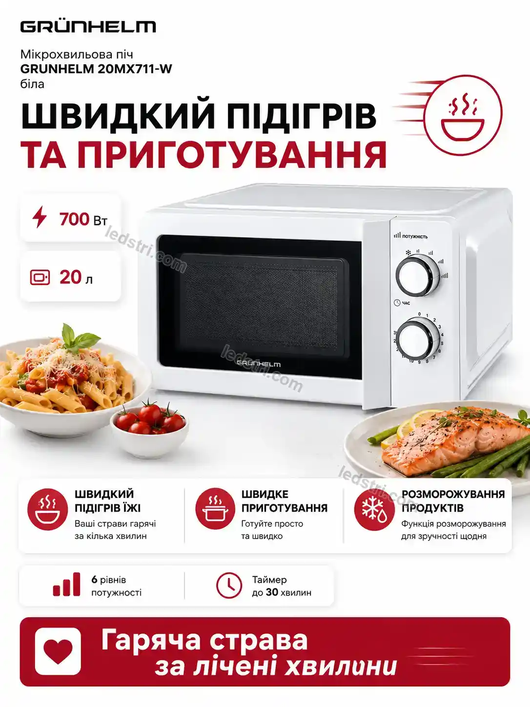 ✨ Мікрохвильова піч Milo Home Calm