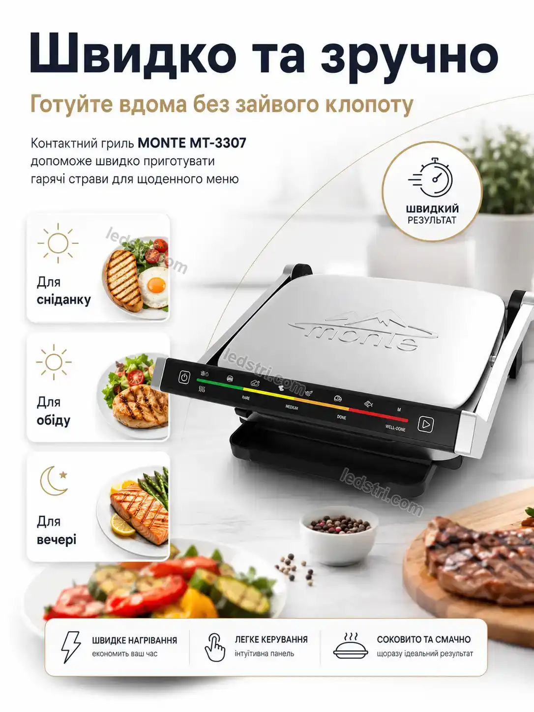 ✨ Гриль контактний Milo Fresh Calm