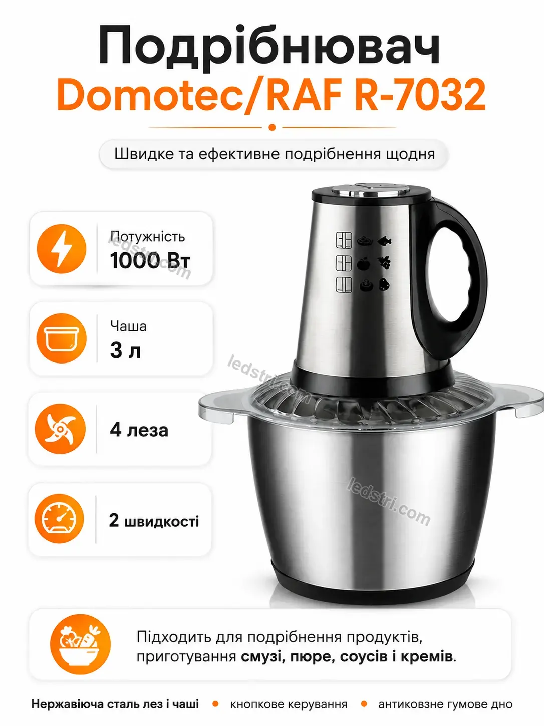 ✨ Подрібнювач із чашею на Pulse Home Kind