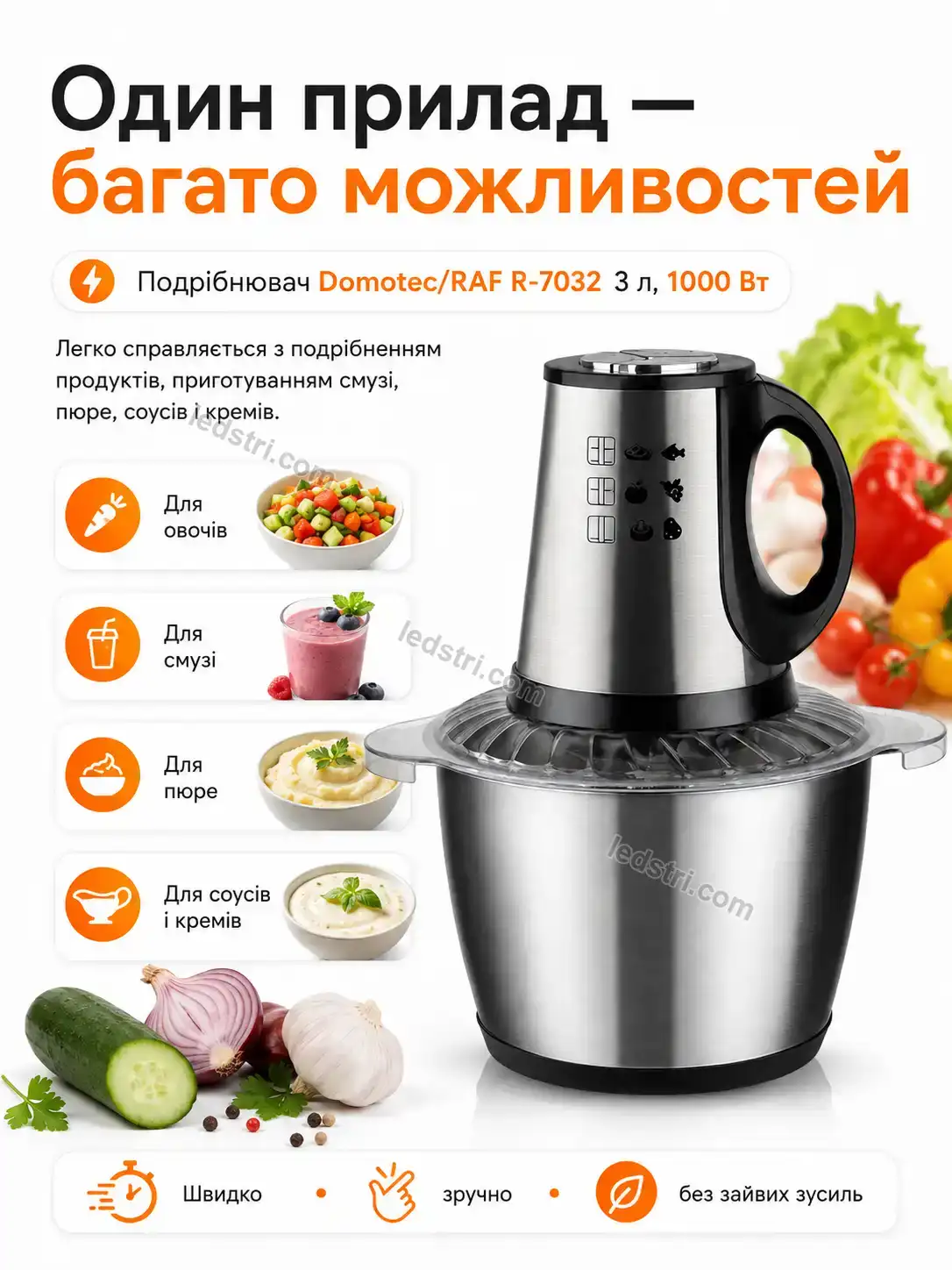 ✨ Подрібнювач із чашею на Pulse Home Kind