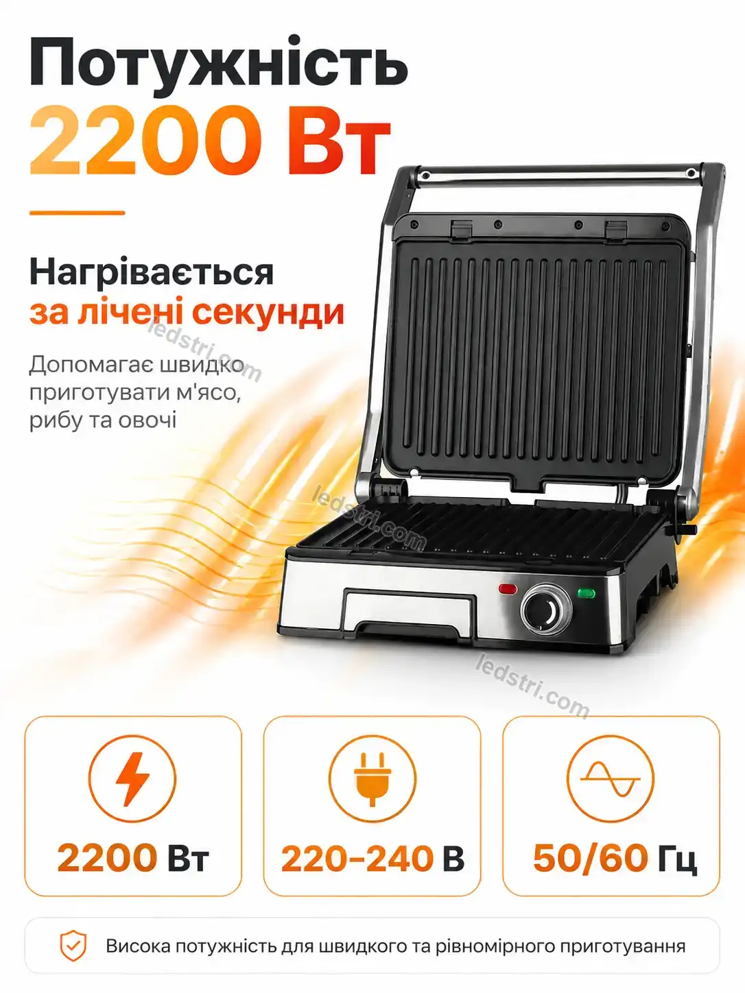 ✨ Гриль контактний Pulse Mini Bright