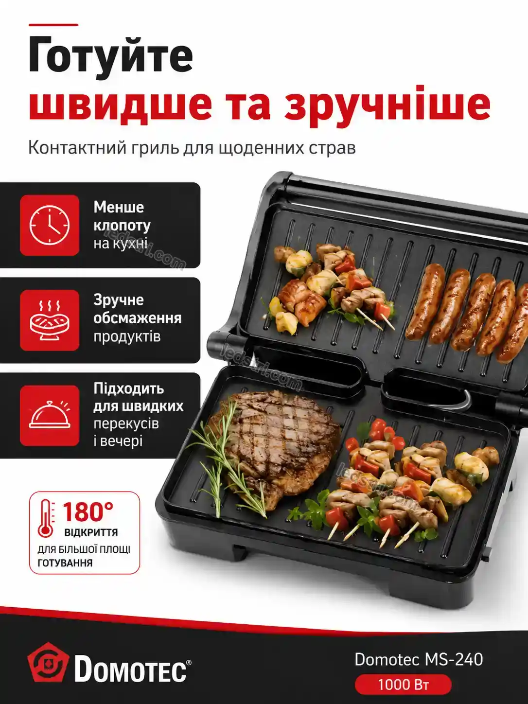 ✨ Гриль контактний Vento Home Kind