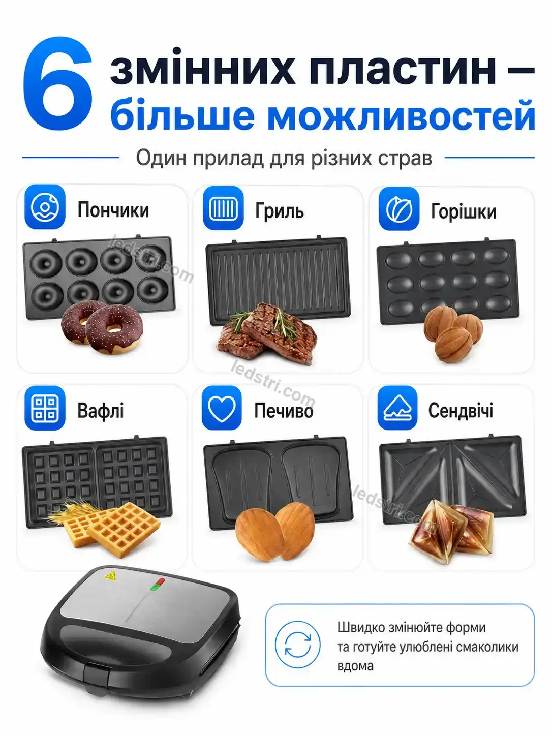 ✨ Сендвічниця Nordi Lite Soft