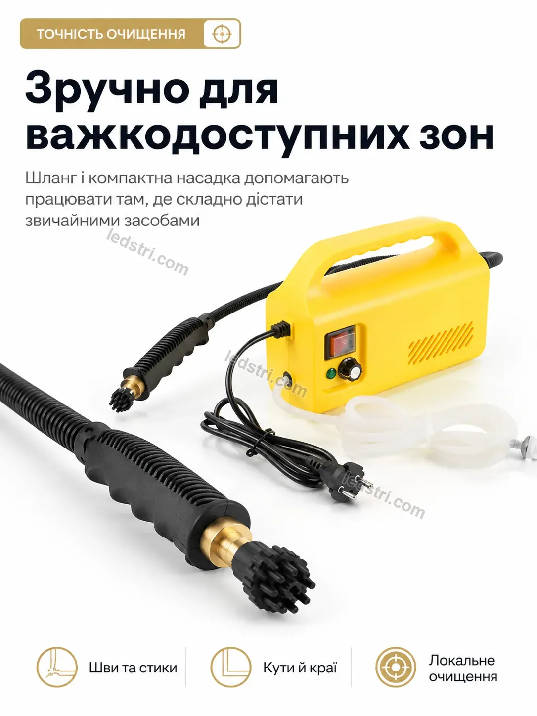 ✨ Пароочисник Nordi Wave Bright - використання