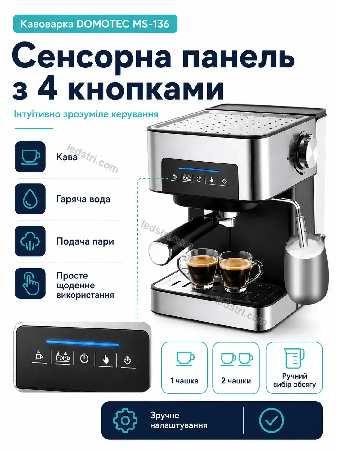 ✨ Кавоварка Terra Mini Calm - використання